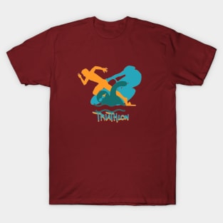 Triathlon , Swim ,Bike, Run T-Shirt